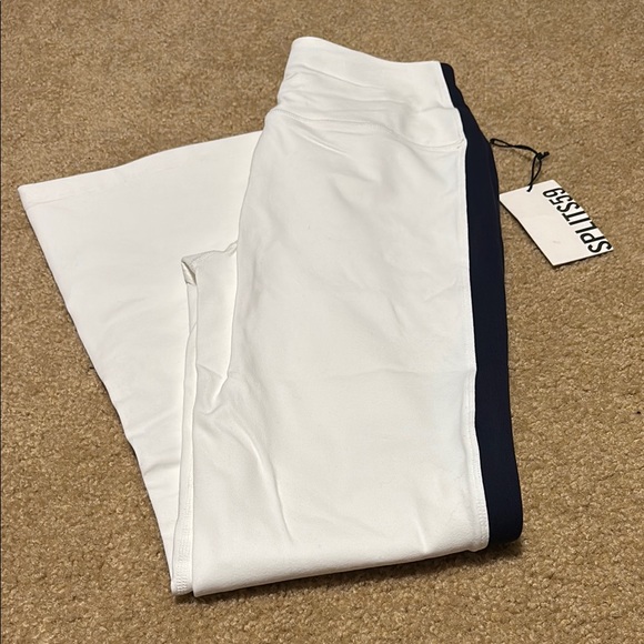 Splits59 Pants - White and Navy Split59 Leggings